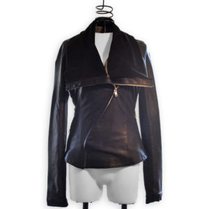 leather motor jacket